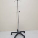 فروش پایه سرم 5 پر تنظیم ارتفاع دار بیمارستانی - برند شفایارطب