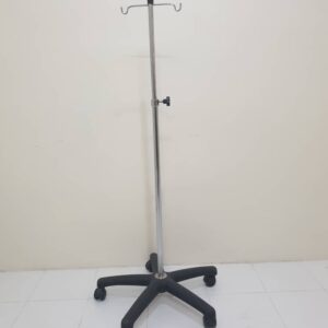 فروش پایه سرم 5 پر تنظیم ارتفاع دار بیمارستانی - برند شفایارطب