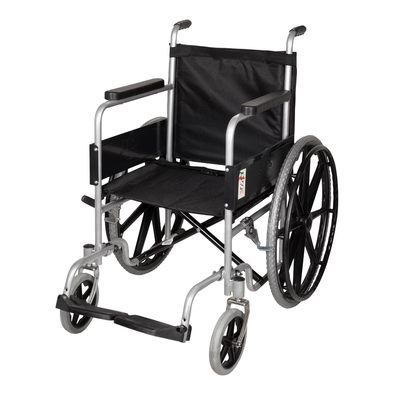 ویلچر تاشو ساده مدل 809 R پره پلاستیکی برند JTS - شفایارطب