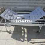 تخت سه شکن ساده - تخت بیمار